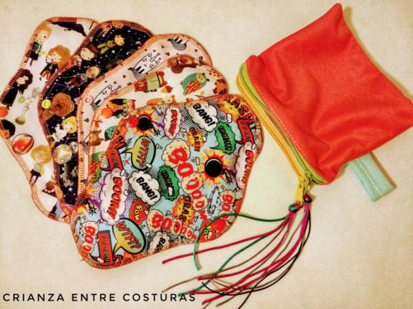 bolsa doble impermeable compresas