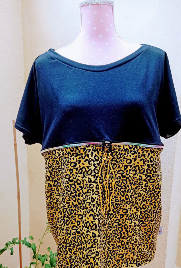 camiseta lactancia materna manga corta