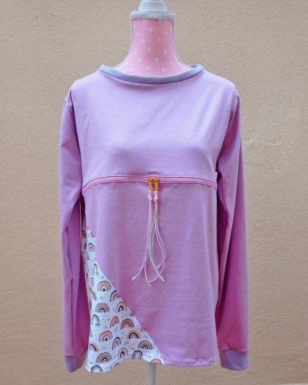 camiseta lactancia materna manga larga