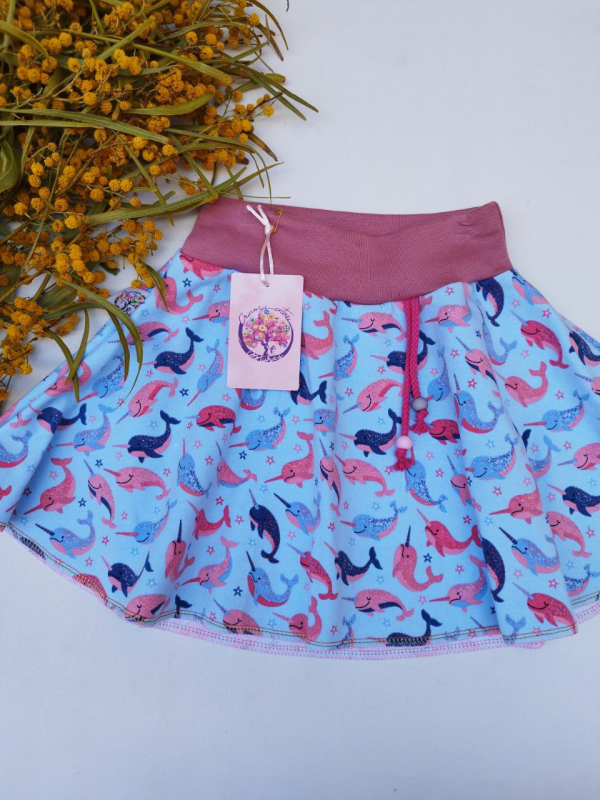 falda voladora infantil narvales